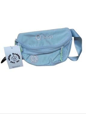 Baboon To The Moon NWT Light Blue Fanny Pack Waist Bag